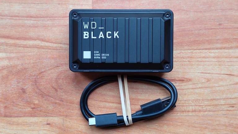WD_BLACK D30 1TB Game Drive SSD, Portable External SSD, Read speeds up to 900 MB