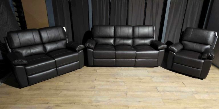 Unused 3+2+1 Seater Recliner Sofas