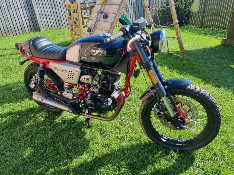 Hanway hc 125 cafe racer e4