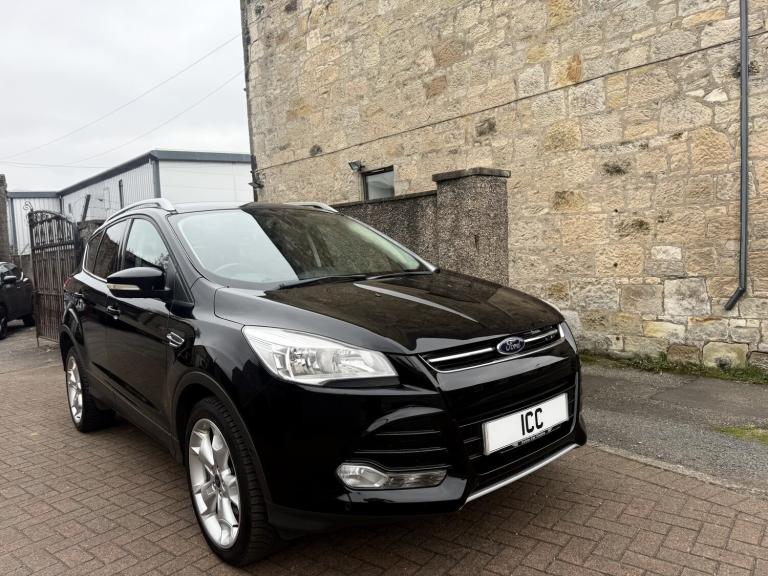2014 FORD KUGA 2.0 TDCI TITANIUM 4X4 5DR BLACK LEATHER BODYKIT 19S B/TOOTH