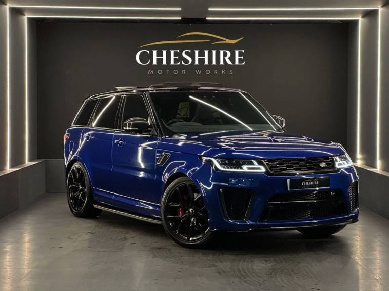 2018 Land Rover Range Rover Sport 5.0 P575 V8 SVR S/C SUV 5dr Petrol Auto 4WD Euro 6 (s/s) (575 p...