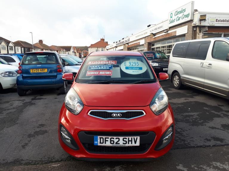 2013 Kia Picanto '2' 1.25 Automatic 5-Door From £7,995 + Retail Package HATCHBACK Petrol Automatic