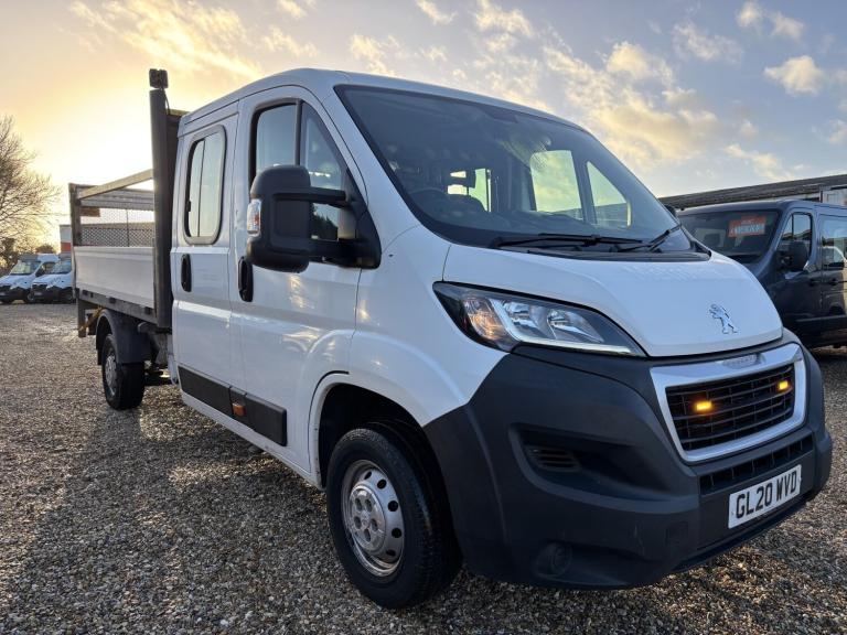 PEUGEOT BOXER 2.2 BlueHDi 335 Dropside with tail lift 2020