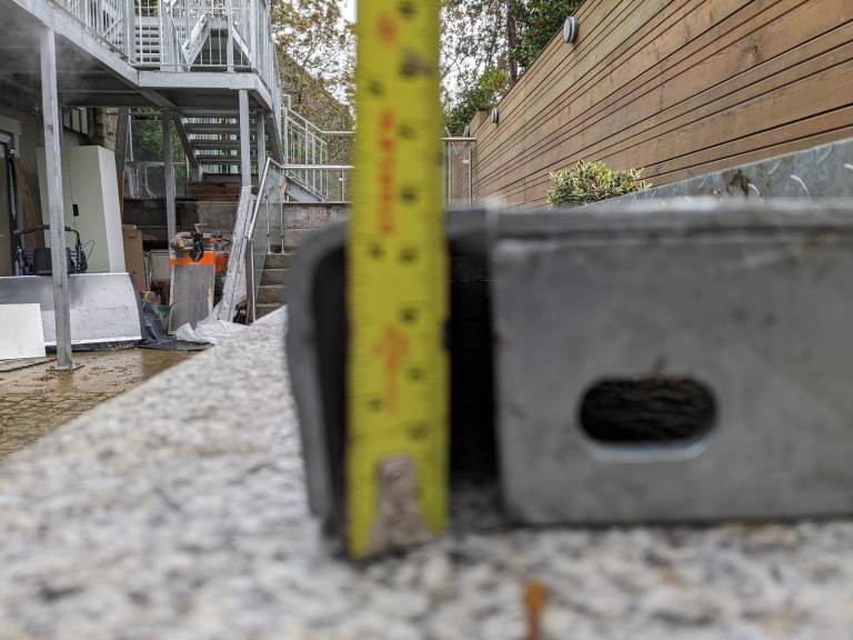 Stair Tread galvanised Steel 