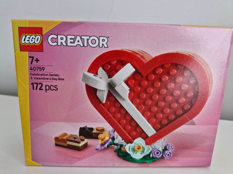 Lego Birthday Heart Chocolate Box 40759 NEW