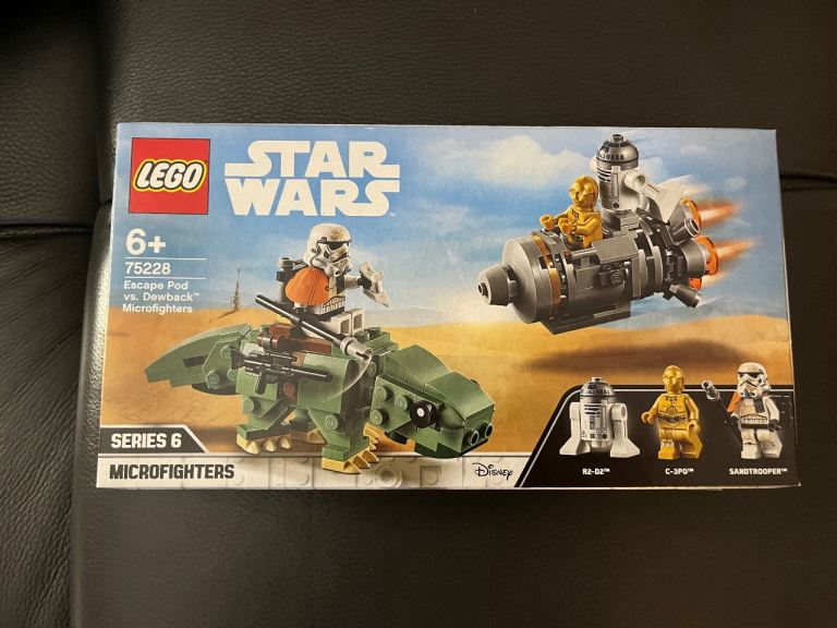 image for LEGO 75228 Star Wars: Escape Pod vs. Dewback Microfighters