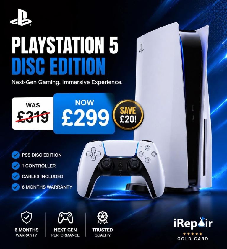 PlayStation 5 Disc Edition 825GB 