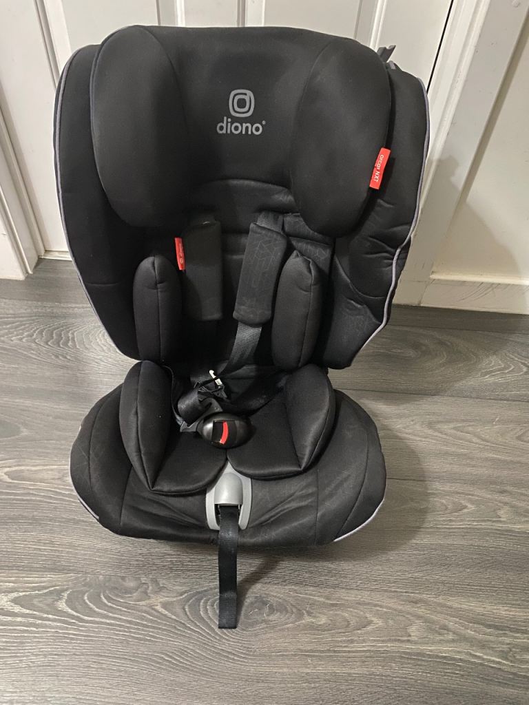 Bundle Stokke Pram with bassinet footmuff and rain cover, Diono car seat, John Lewis cot bed 
