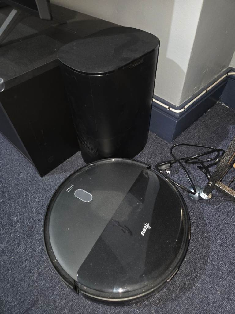 Hoover HG2 Hydro Pro Slim Robot Vacuum & Mop with Self-Empty Station
