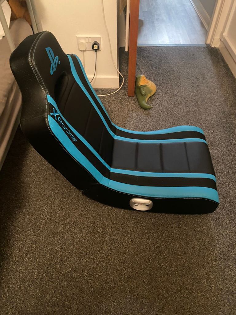 image for Playstation XRocker ( Black and light blue ) 