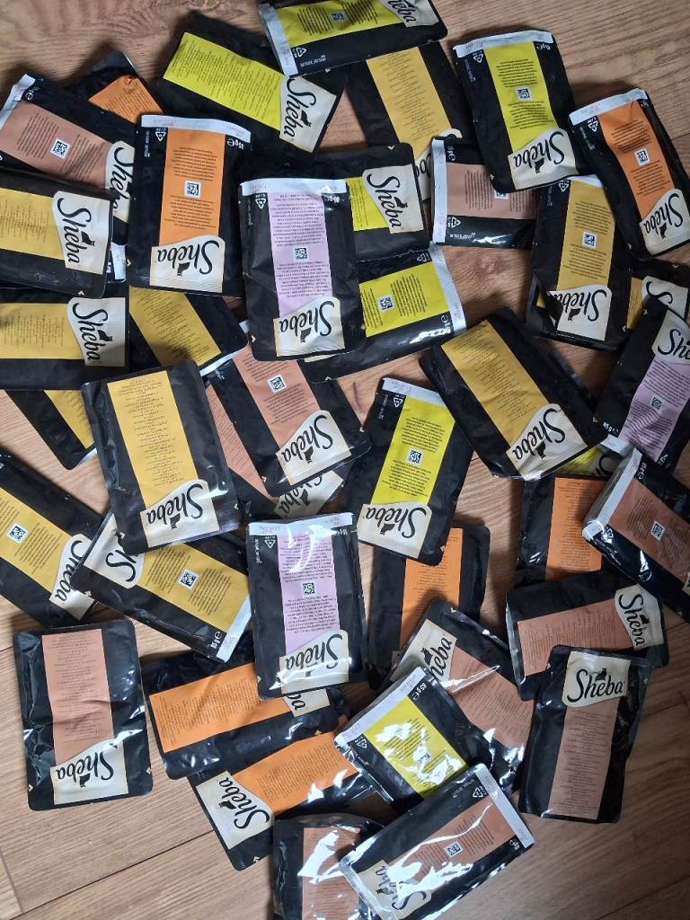 x41 Sheba pouches 85g.