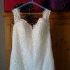 Essense Ivory Wedding Dress – Lace Bodice, Size 18, Dry Cleaned
