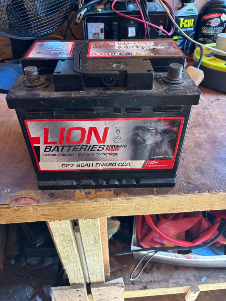 Car battery 6 months old 