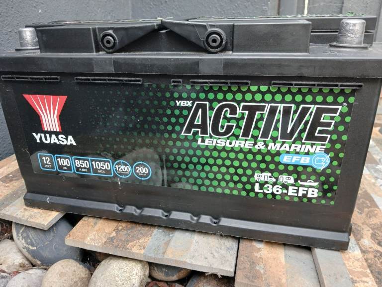 Caravan leisure battery