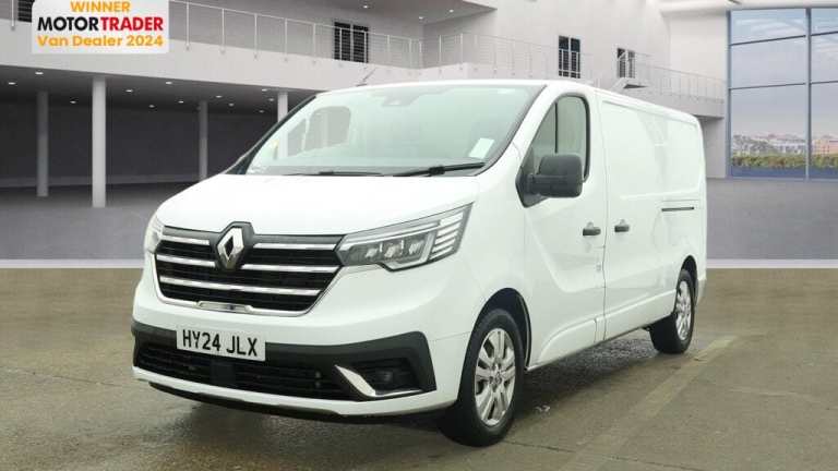 2024 Renault Trafic LWB L2H1 130ps Low Roof Ll30 Air Con Alloys Sensors EURO 6 Panel Van Diesel M...
