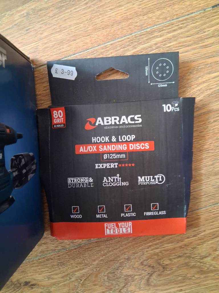 Erbauer 400w 125mm sander