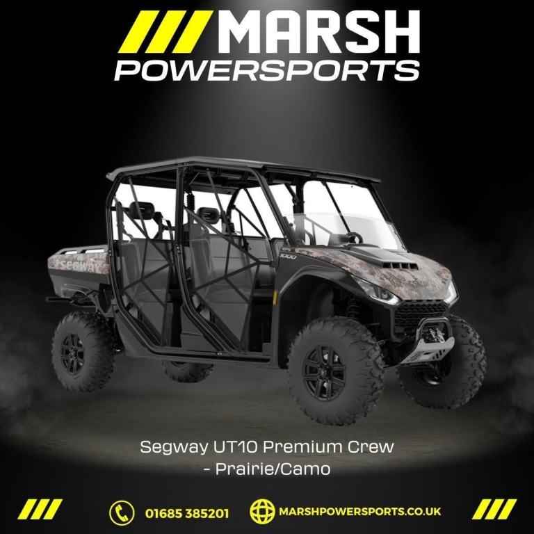 Segway UT10 Crew Premium Prairie/Camo - Segway Main Dealer - Order NOW!