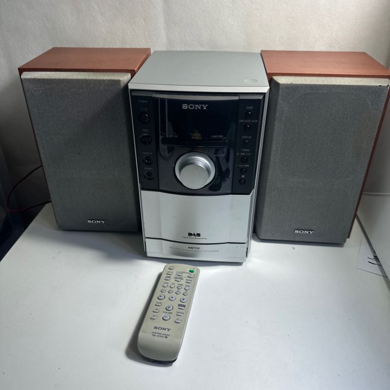 Sony HCD-EH20DAB Micro Hi-Fi Stereo CD Radio DAB AUX Cassette Speakers & Remote