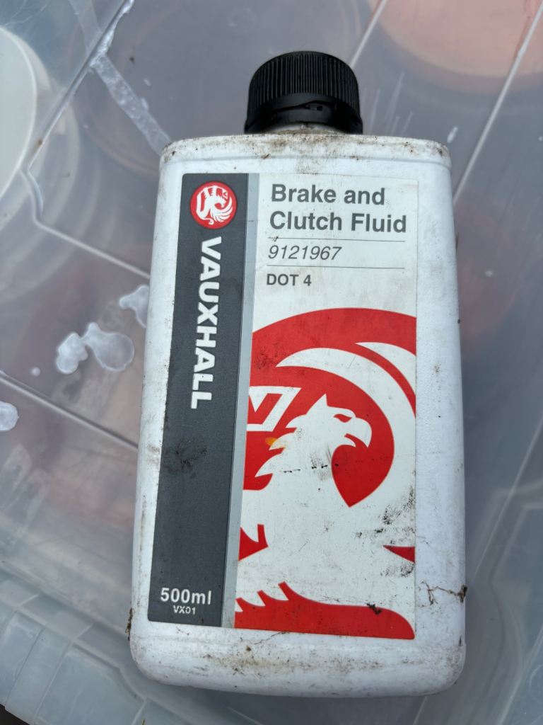 Vauxhall brake and clutch fluid  REDUCED 