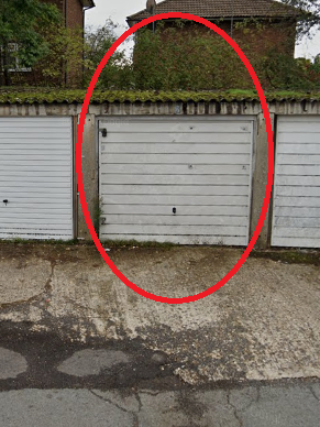 Lock up garage to rent Gwillim Close, Sidcup, Kent DA15 9NQ