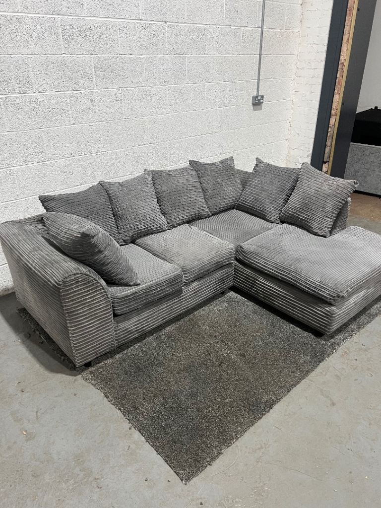 L shape cord sofa delivery available 