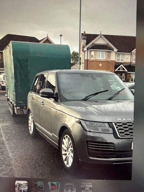 Ifor Williams tri axle trailer