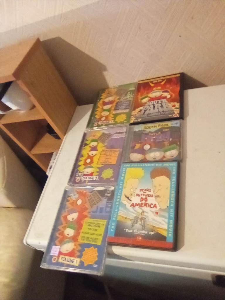 South Park and Family Guy dvd cd.