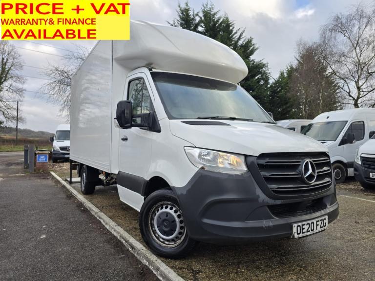 2020 Mercedes-Benz Sprinter 2.1 314 CDI LUTON VAN TAIL LIFT  CHASSIS CAB Diesel Manual