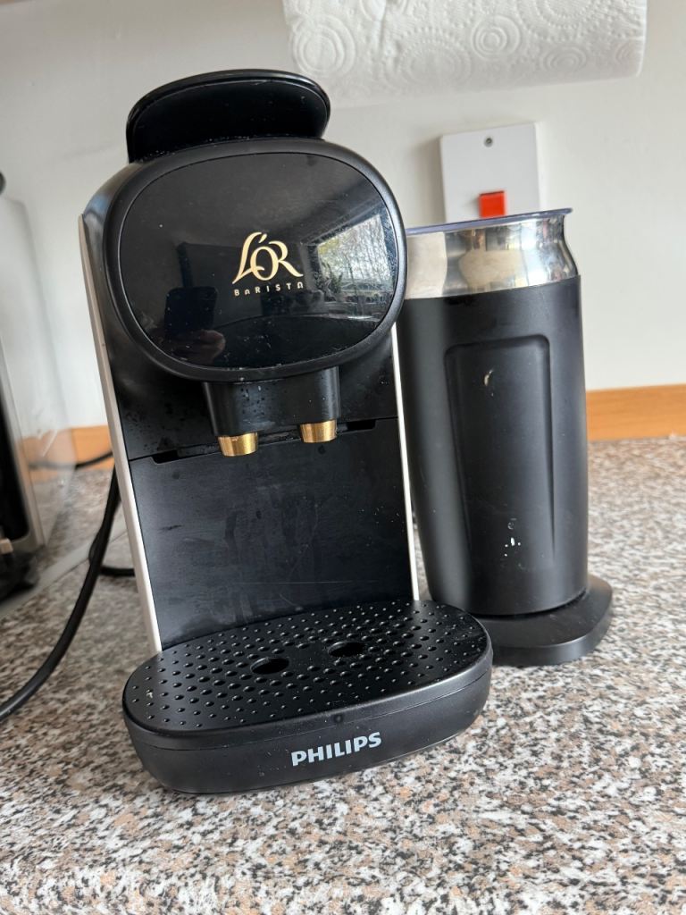 LOR coffee machine and milk frother