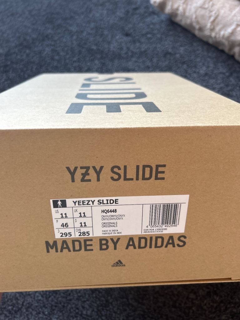 Adidas yeezy onyx slides size uk 11