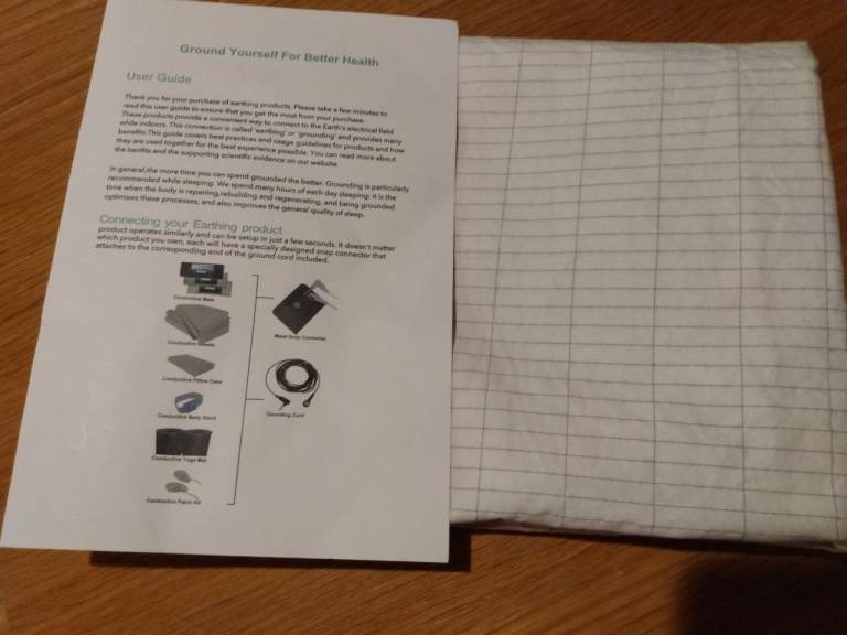 Grounding pillowcase– Good Condition