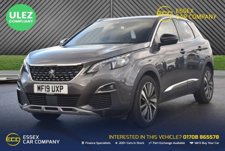 2019 Peugeot 3008 1.2 PureTech GT Line SUV 5dr Petrol Manual Euro 6 (s/s) (130 ps) HATCHBACK Petr...