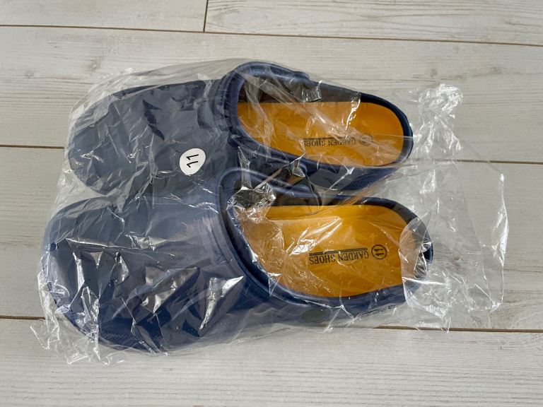 Blue Cloggs size 11