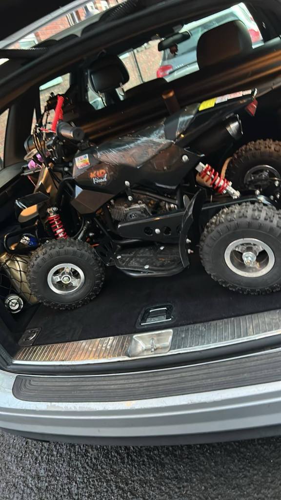 image for Qaud 50cc petrolSwap with electric one 