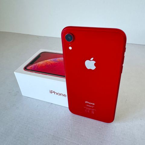 Apple iPhone XR Red 64GB Sim Free Excellent Condition Complete
