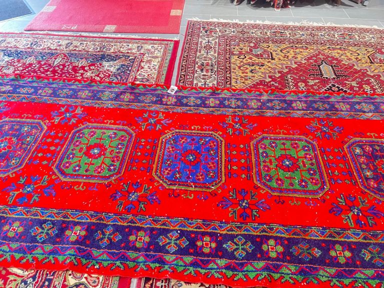 Oushak rug runner 145x350cm