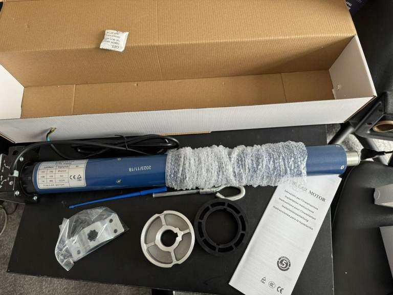 160nm Roller Shutter Tubular Motor With Manual Override Garage Door