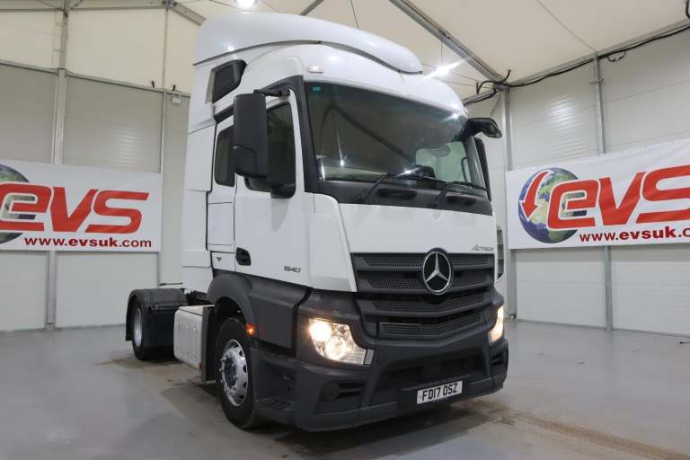 2017 (17 PLATE) Mercedes Benz ACTROS 1840 4x2 Euro 6 Tractor Units