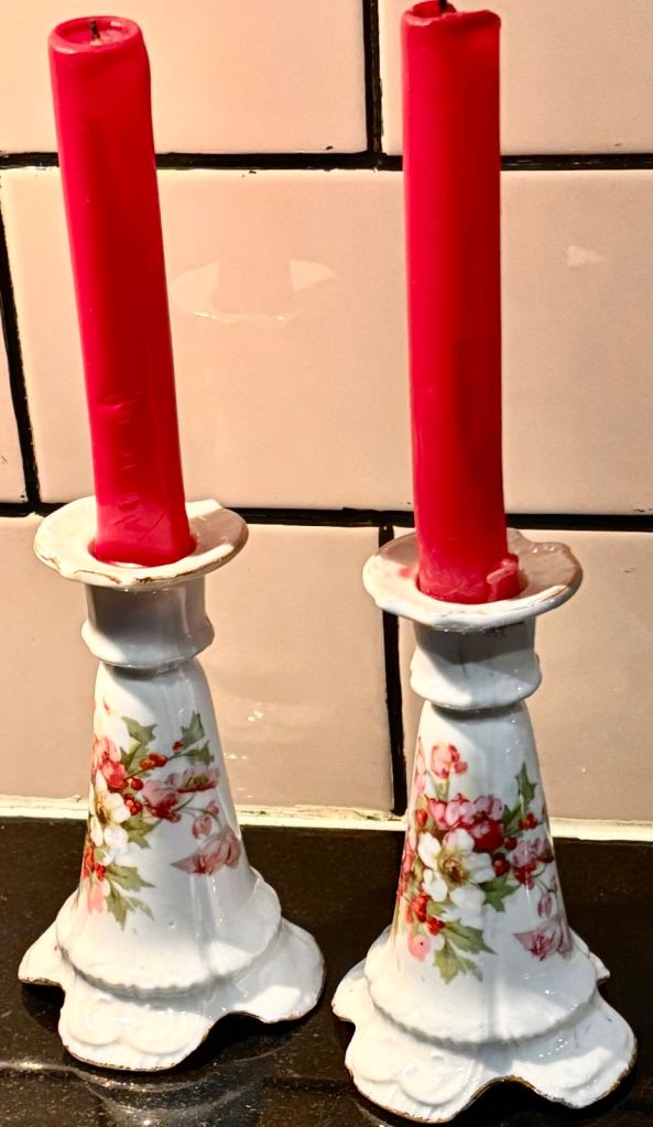 Antique Candle Holders