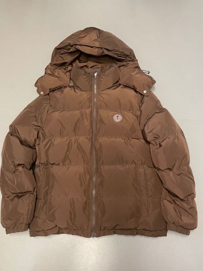 Trapstar irongate jacket brown 