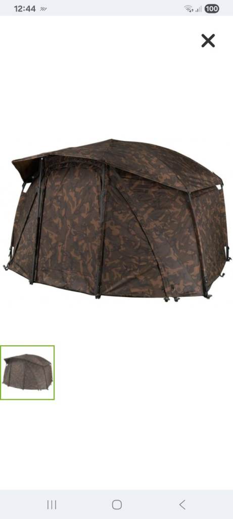 Fox frontier camo limited edition bivvy 