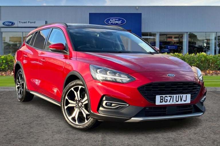 2021 Ford Focus 1.0 EcoBoost 125 Active X Edition 5dr Auto SYNC3 NAVIGATION, OPENABLE PANOR Estat...