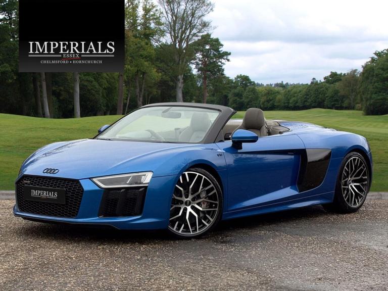 2017 Audi R8 5.2 FSI V10 Spyder S Tronic quattro Euro 6 (s/s) 2dr CONVERTIBLE Petrol Automatic