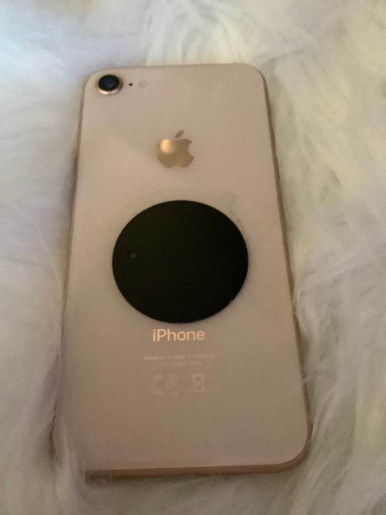 iPhone 8 White/Rose Gold Not Working Spare or Repairs 