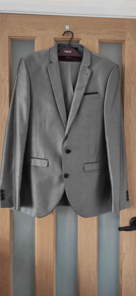Suit Next Silver Grey