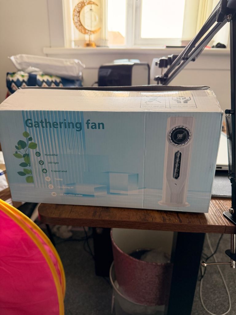 Gathering Tower Fan – Black, As Good As New