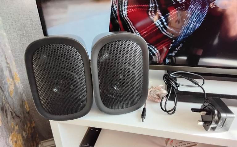 Bluetooth speakers and remote hdmi optical headphones 