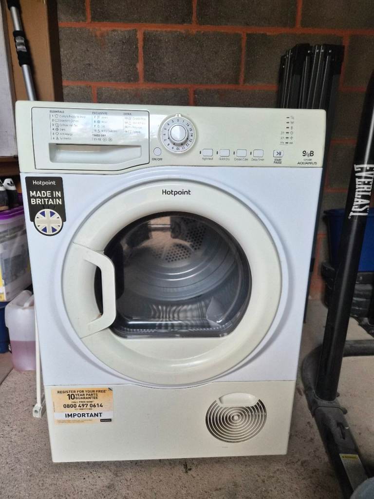 Hotpoint Tumble Dryer – White, Good Condition