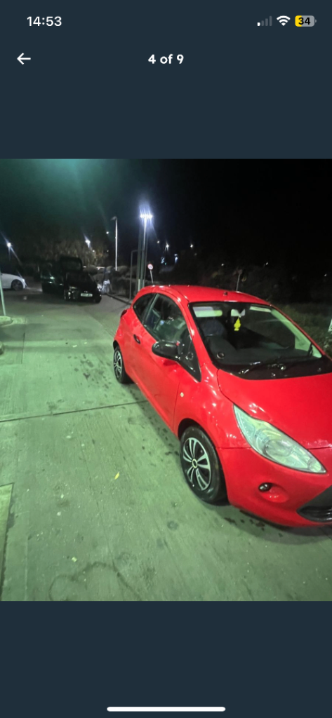 Ford, KA, Hatchback, 2012, Manual, 1242 (cc), 3 doors