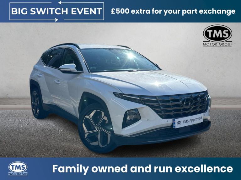  Hyundai TUCSON 1.6 h T-GDi 13.8kWh Premium Auto 4WD Euro 6 (s/s) 5dr Petrol/Electric Hybrid Auto...